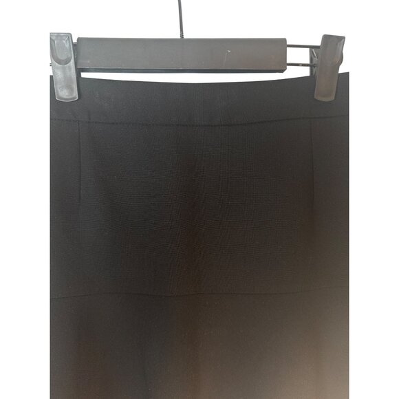 ZARA Size 4 Woman Black Flared Skirt Polyester Blend High Rise - Picture 5 of 14